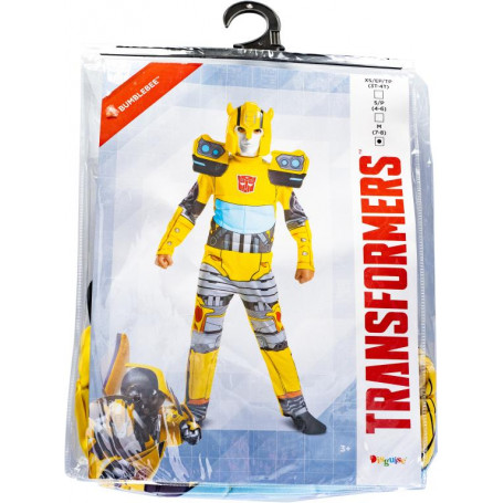 Transformers Bumblebee Fancy Dress Costume 7-8