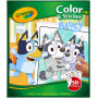 Crayola Color & Sticker Book - Bluey