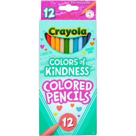 12ct Colors of Kindness™ Colored Pencils