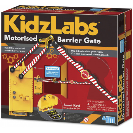 4M - KidzLabs - Motorised Barrier Gate