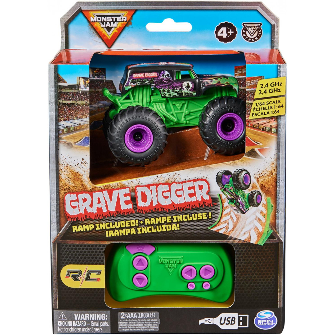 Monster Jam Spin Master Grave Digger Target Grave Digger Rc