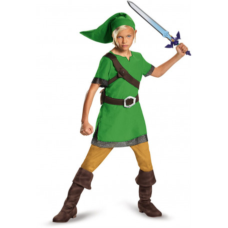 Nintendo - Legend of Zelda Link Classic Costume Size 7-8