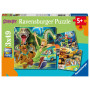 Rburg - Scooby Doo Puzzle 3x49pc