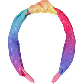 Pink Poppy - Rainbow Knot Headband