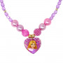 Pink Poppy - Disney Princess Rapunzel Pendant Stretch Beaded Necklace & Bracelet Set