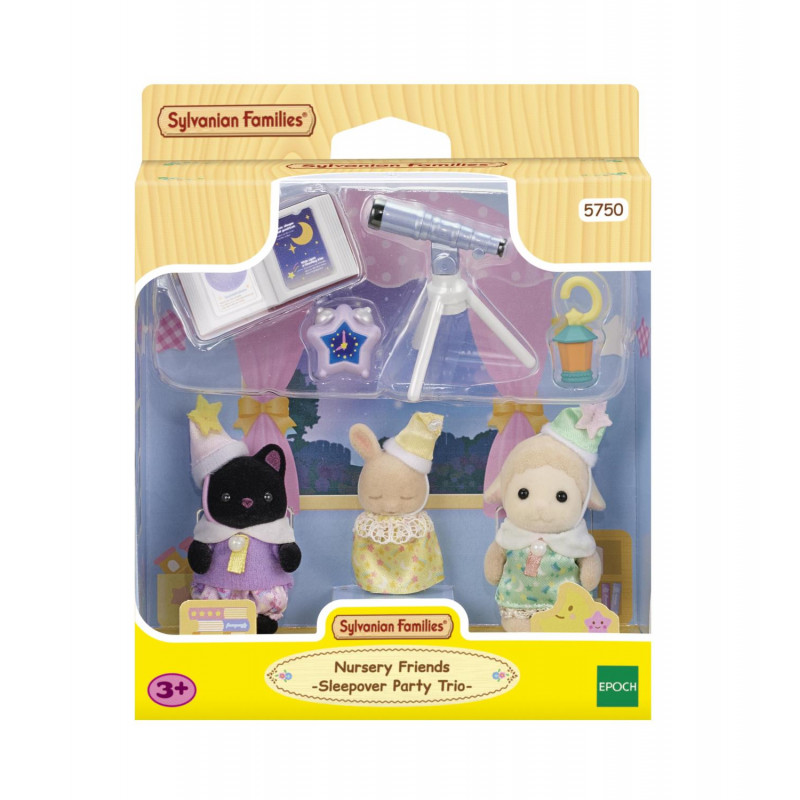 Set Sylvanian Families Sleepover Friends S-76 Calico Critters - Édition Japon 2023, Occasion Comme Neuf