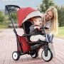 STR5 Melange Red  Folding Stroller Certified Trike