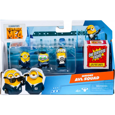 DESPICABLE ME 4 MINI MAYHEM 4 PACK ASSTD