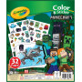 Crayola Color & Sticker Book - Minecraft