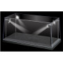 1:18 Black LED Display Case 35.5cm x 15.6cm x 16cm