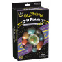 3D Planets Glow in the Dark