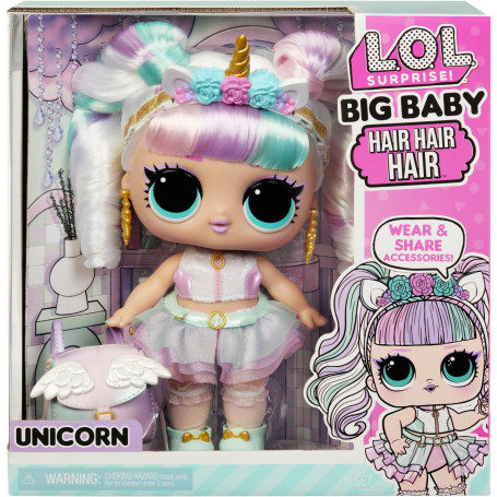 L.O.L. Surprise Big Baby Hair Hair Hair Doll Asst