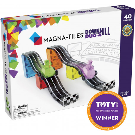 MAGNA-TILES - Downhill Duo - 40 Piece Set