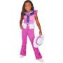 BARBIE COWGIRL DELUXE COSTUME - SIZE 9-10 YRS