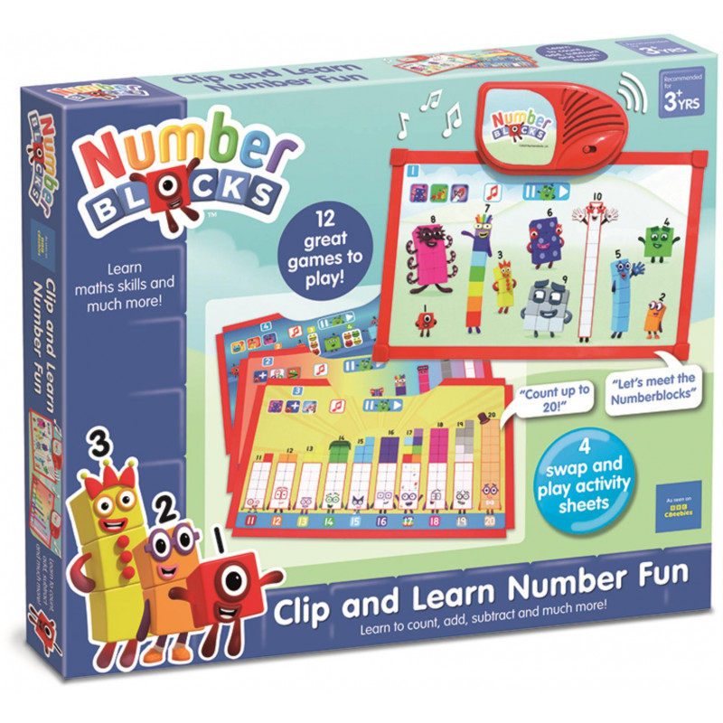 Numberblocks Clip & Learn Number Fun - Afterpay Available!