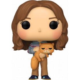 Harry Potter - Hermione w/Crookshanks Pop!