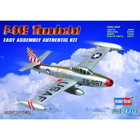 HobbyBoss 1/72 F-84E “Thunderjet” Plastic Model