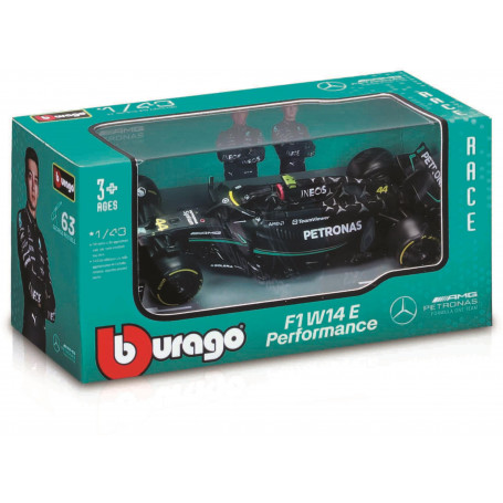 1:43 2023 F-1 Mercedes W 14 #44 Hamilton WB