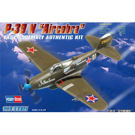HobbyBoss 1/72 P-39 N “Aircacobra” Plastic Model Kit [80234]