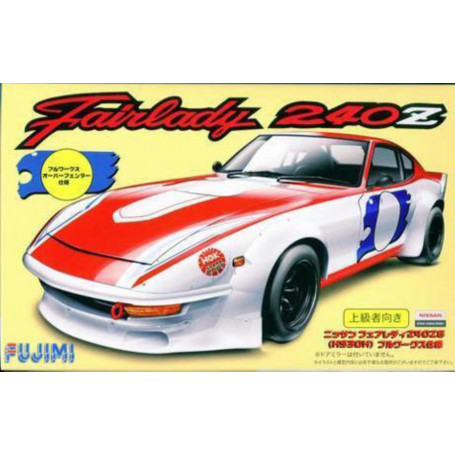 Fujimi 1/24 Nissan FairLady 240ZG FULL WORKS (S30) RACE (ID-161) Plastic Model Kit