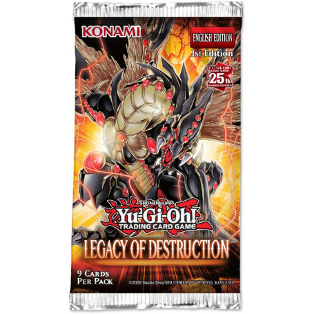 YuGiOh Legacy of Destruction - 9 Card Booster