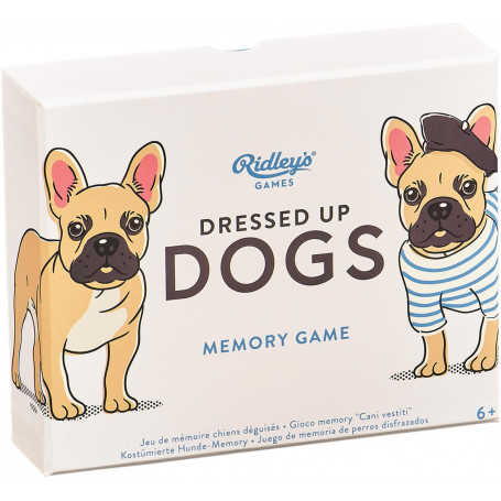 Dressed Up Dogs Memory Game