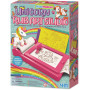 4M - KidzMaker - Unicorn Rub Art Studio