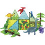 MAGNA-TILES - Dino World XL - 50 Piece Set