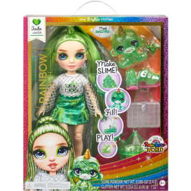 Rainbow World Fashion Doll- Jade (green)