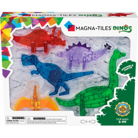 MAGNA-TILES - Dinos - 5 Piece Set