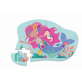 12pc Mini Puzzle Mermaid Dreams