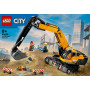 LEGO CITY Yellow Construction Excavator 60420