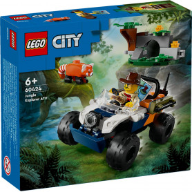 LEGO CITY Jungle Explorer ATV Red Panda Mission 60424