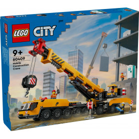 LEGO CITY Yellow Mobile Construction Crane 60409