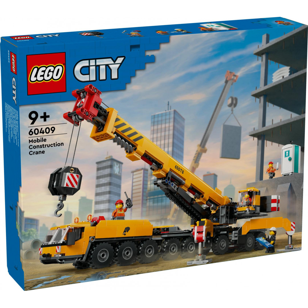 LEGO LEGO City Yellow Mobile Construction Crane 60409
