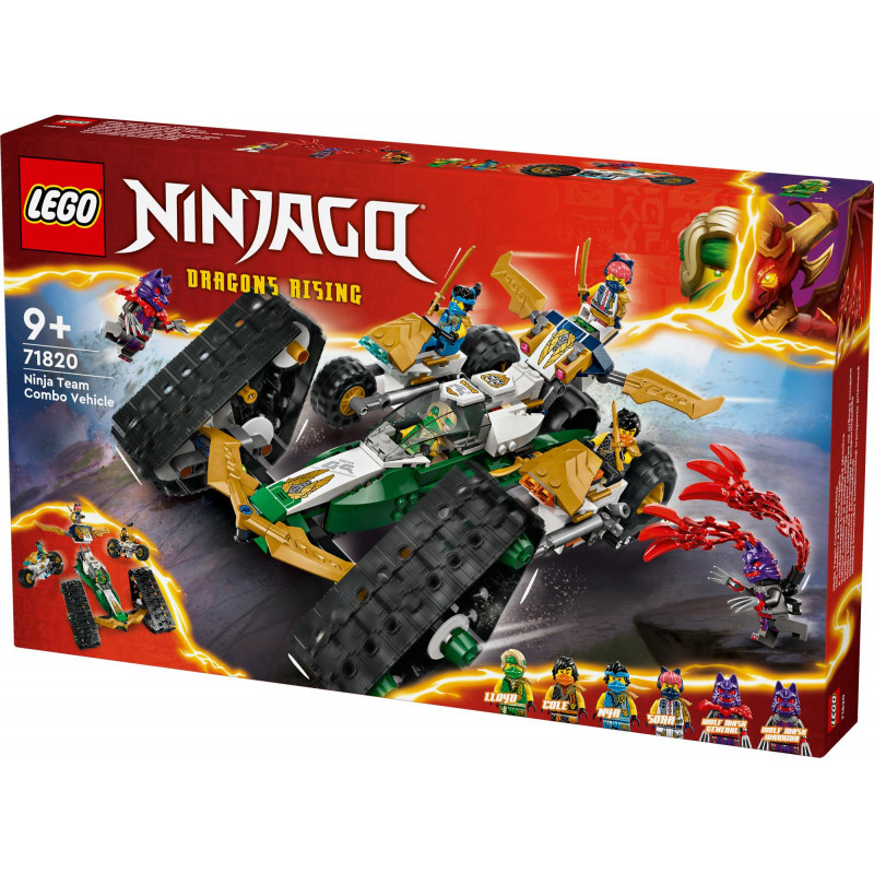 LEGO Ninjago Ninja Team Combo Vehicle 71820 - Afterpay