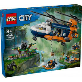 LEGO CITY Jungle Explorer Helicopter at Base Camp 60437