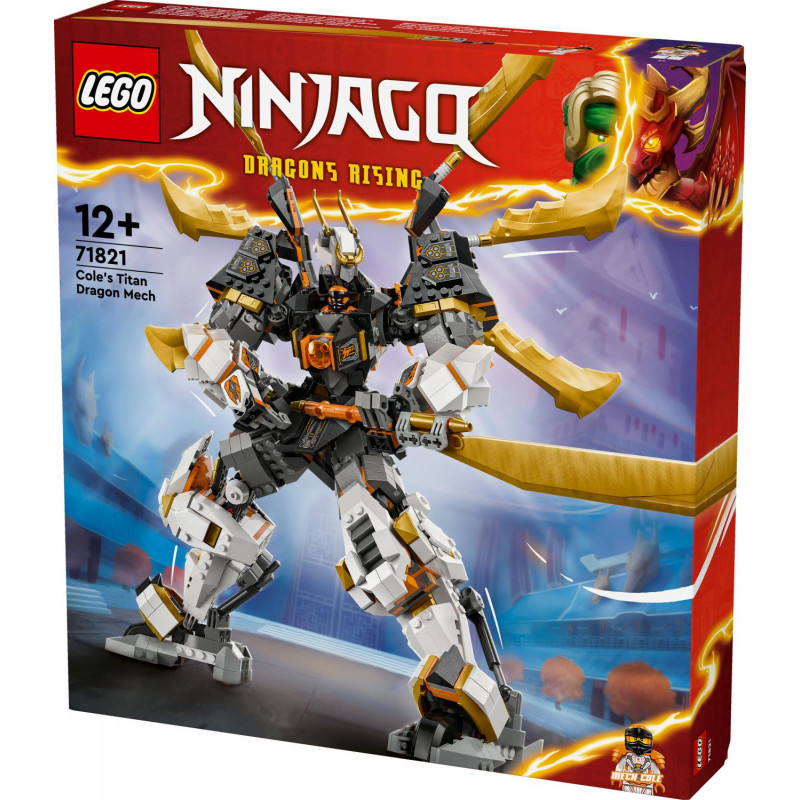 LEGO Ninjago Cole's Titan Dragon Mech 71821 - Afterpay