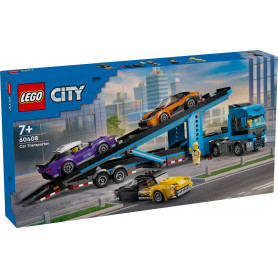 LEGO CITY Car Transporter Truck with Sports Cars 60408
