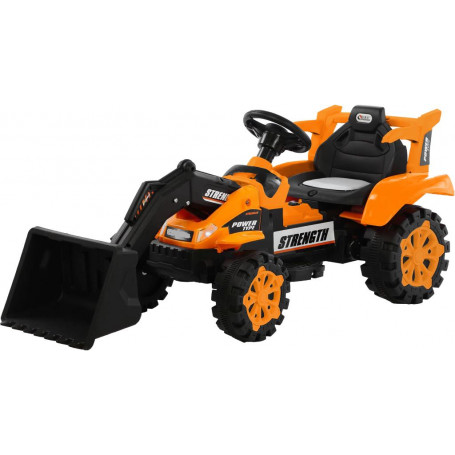 RIDE ON FRONT LOADER,6 VOLT BAT