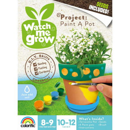 Watch Me Grow Paint a Pot