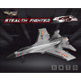 RUSCO PRO STEALTH FIGHTER JET PLANE - USB - RTR