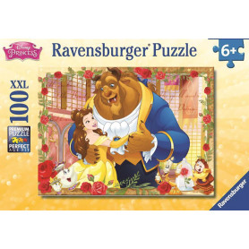 Rburg - Disney Belle & Beast Puzzle 100pc