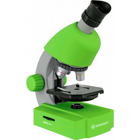 Bresser Junior 40x-640x Microscope Green