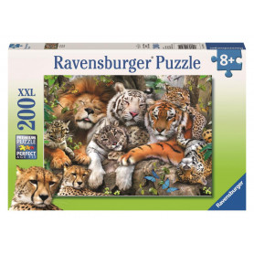 Ravensburger - Big Cat Nap Puzzle 200pc