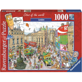 Ravensburger - Fleroux: London Puzzle 1000pc