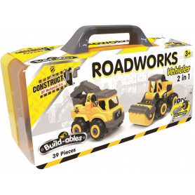 Buildables 2 in 1 Roadworks Set