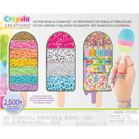 Crayola Creations Ice Pop Bead & Charm Set