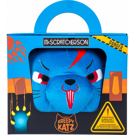 KREEPY KATZ 30CM CARRIER McSCRATCHERSON