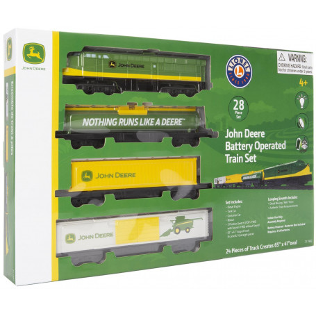 John Deere Battery Operated Mini Diesel Train Set